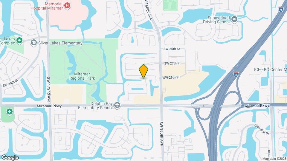 2950 SW 163rd Ave Map and Location Details