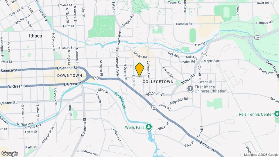 109 Cook St Map and Location Details