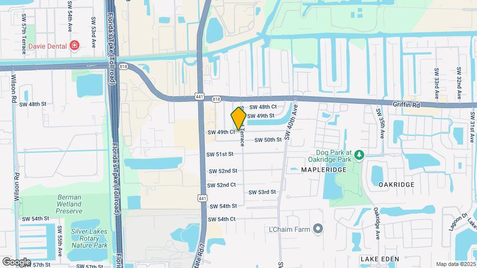 4368 SW 49th Ct Map and Location Details