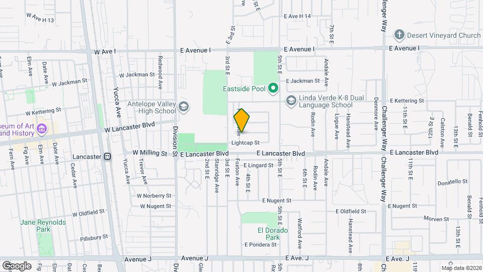 332 E Landsford St Map and Location Details