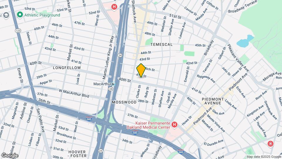 482 40th St Mapa y Detalles de la Ubicación