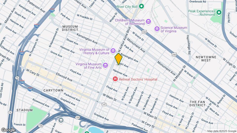 306 N Mulberry St Map and Location Details