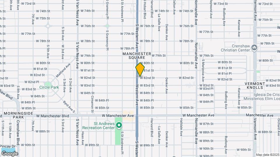 1752 W 82nd St, Unit 1750 w 82nd Map and Location Details