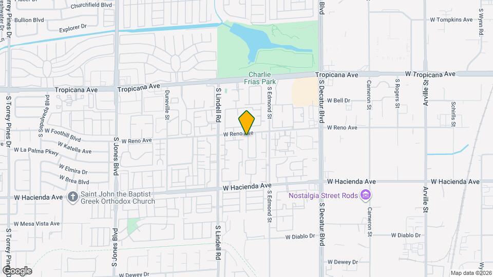 5121 Briar Meadow Way Map and Location Details