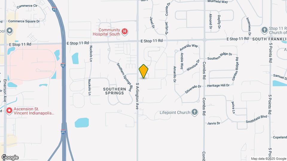 6011 Aspen Meadow Dr Map and Location Details