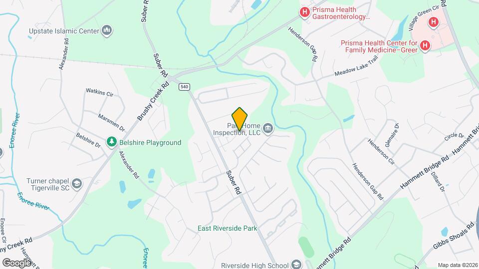 322 Trail Branch Ct. Map and Location Details