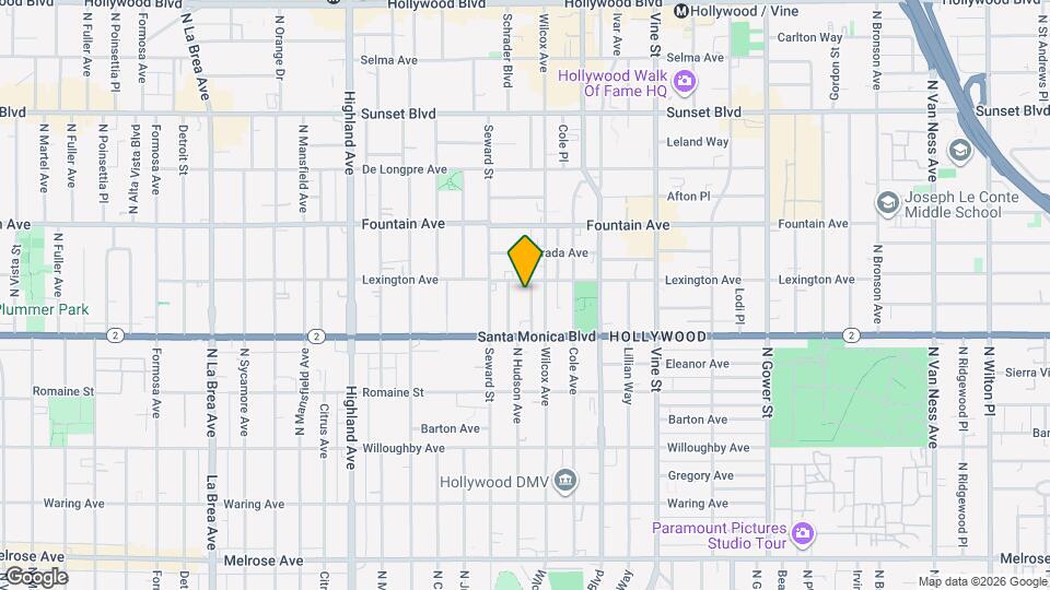 1147 Wilcox Pl Map and Location Details