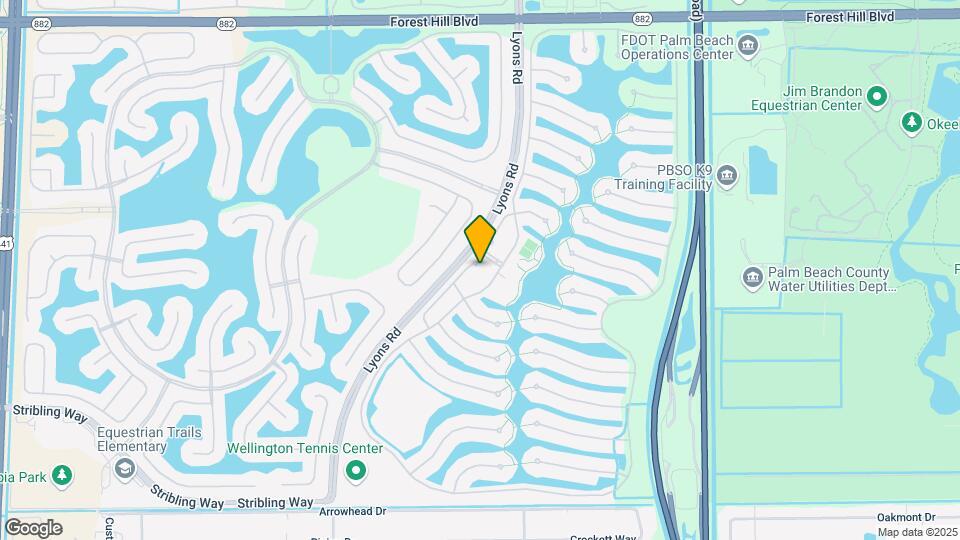 2808 Rio Claro Dr N Map and Location Details