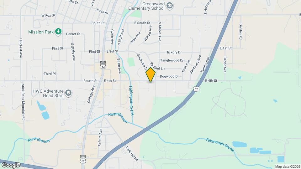 1223 Roosevelt Ave Map and Location Details