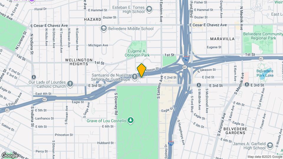 4126 E 2nd St Map and Location Details