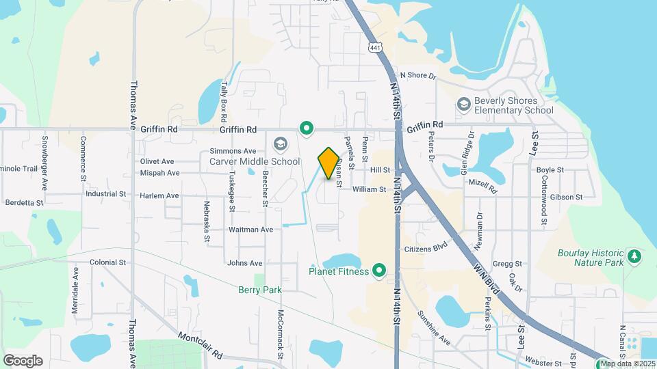1100 Birchwood Ct Map and Location Details