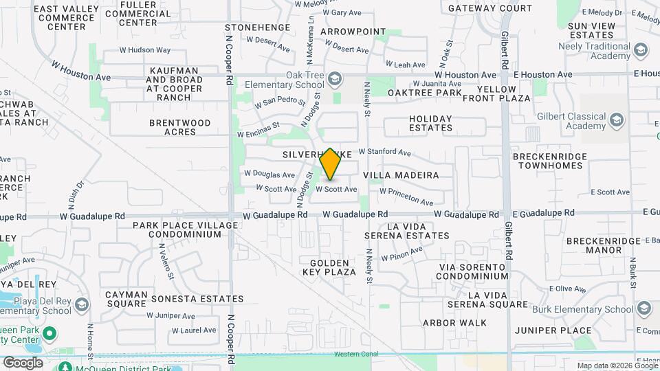 518 W Scott Ave Mapa y Detalles de la Ubicación