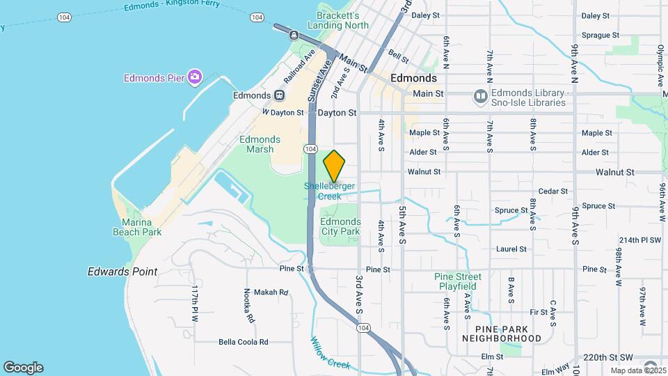 Edmonds Park Map and Location Details