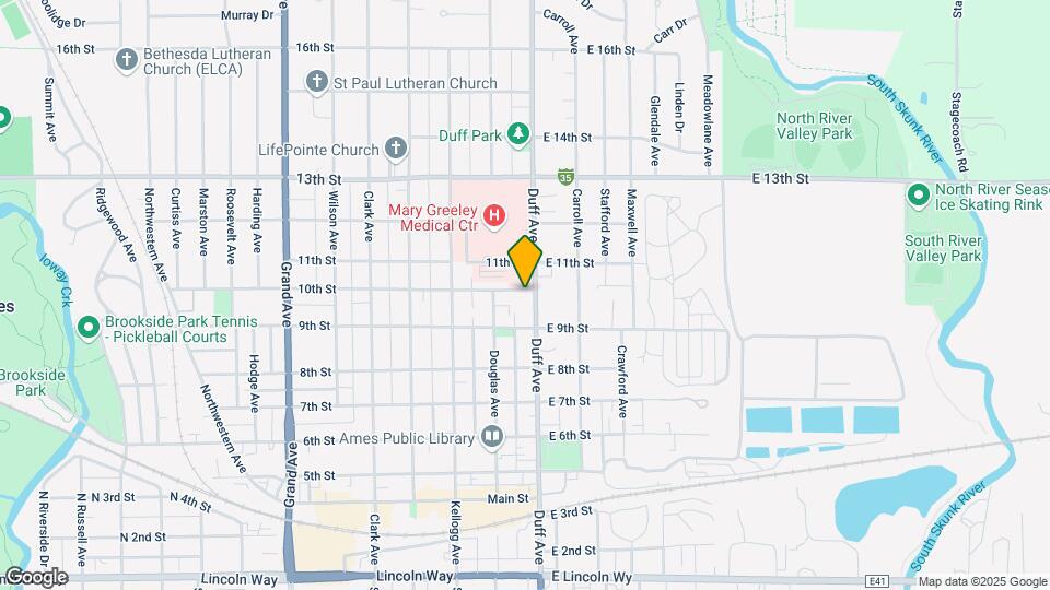 921 Duff Ave Mapa y Detalles de la Ubicación