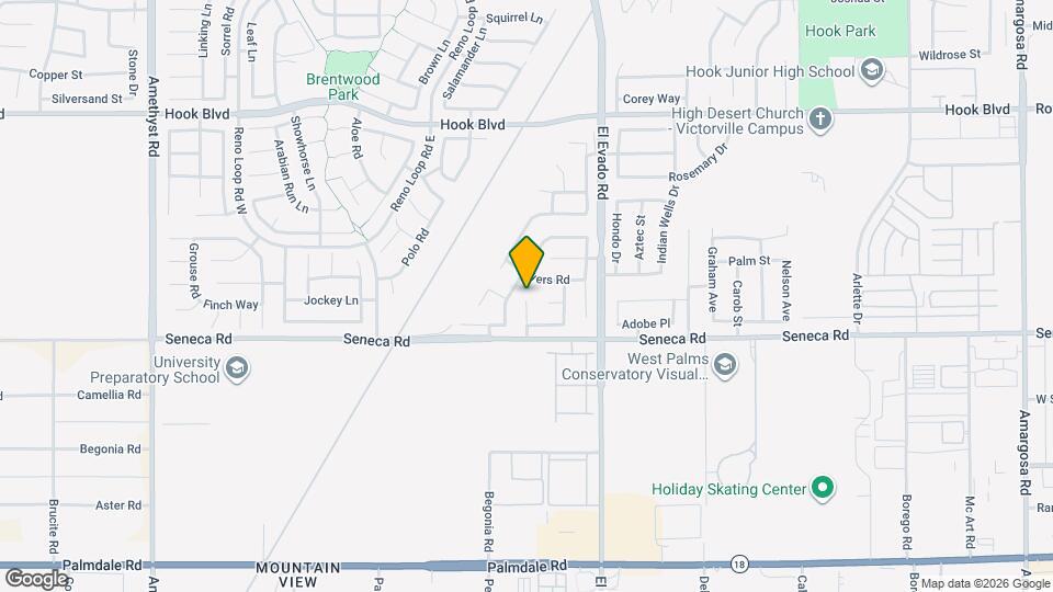 14572 Huntridge Ct Map and Location Details