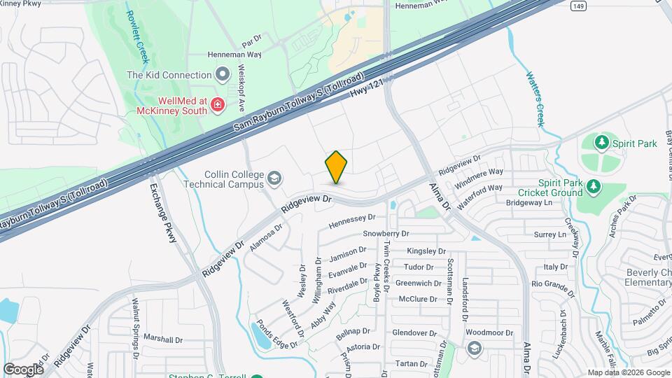 1558 Dulwich Dr Map and Location Details