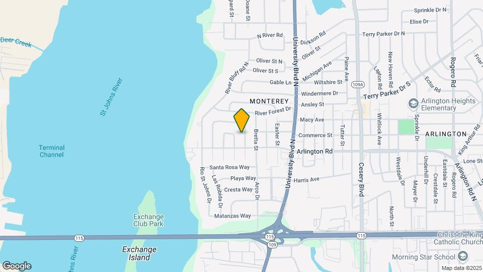 1330 Magnolia Cir E Map and Location Details