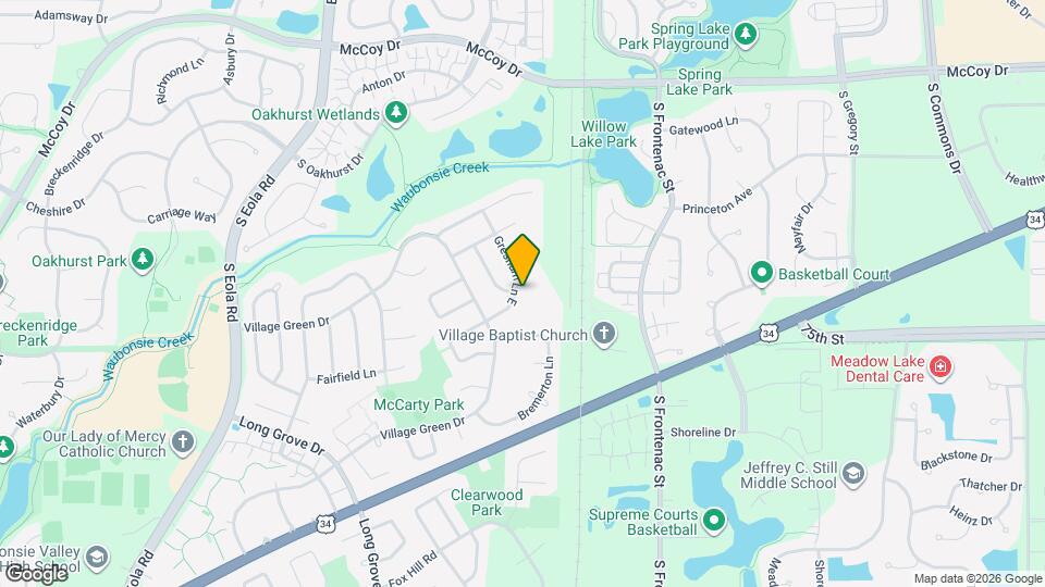 3245 Gresham Ln E Map and Location Details