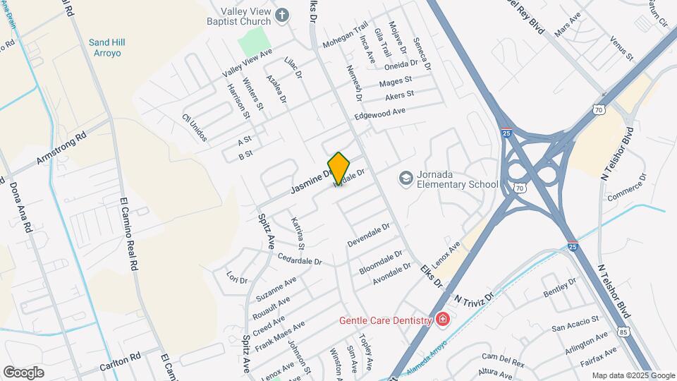1004 Ivydale Dr Mapa y Detalles de la Ubicación