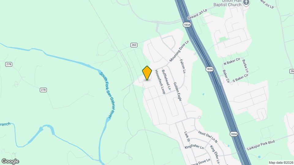 525 Gray Hawk Ridge Map and Location Details