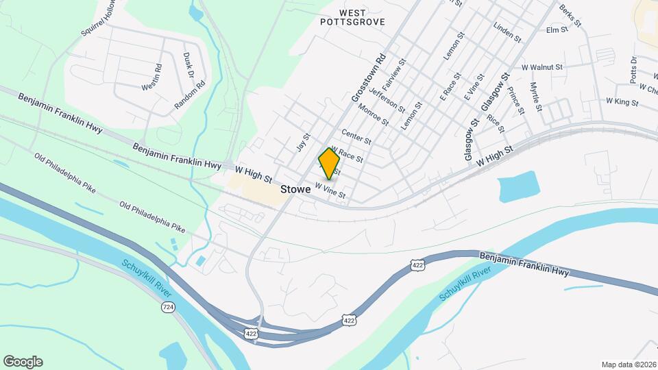 507 W Vine St Map and Location Details