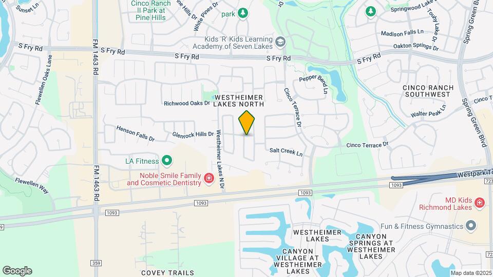 6407 Richland Hills Dr Map and Location Details