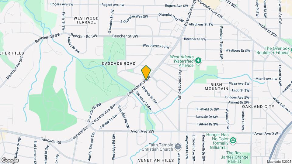 984 Cascade Rd Map and Location Details