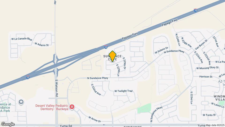 23024 W La Pasada Blvd Map and Location Details