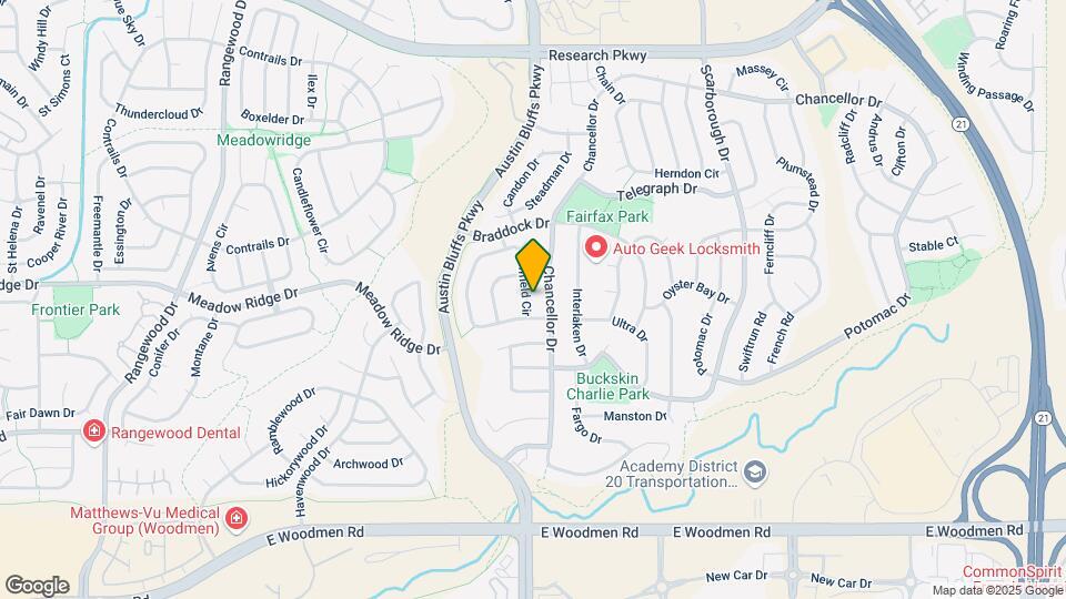 8450 Camfield Cir Map and Location Details