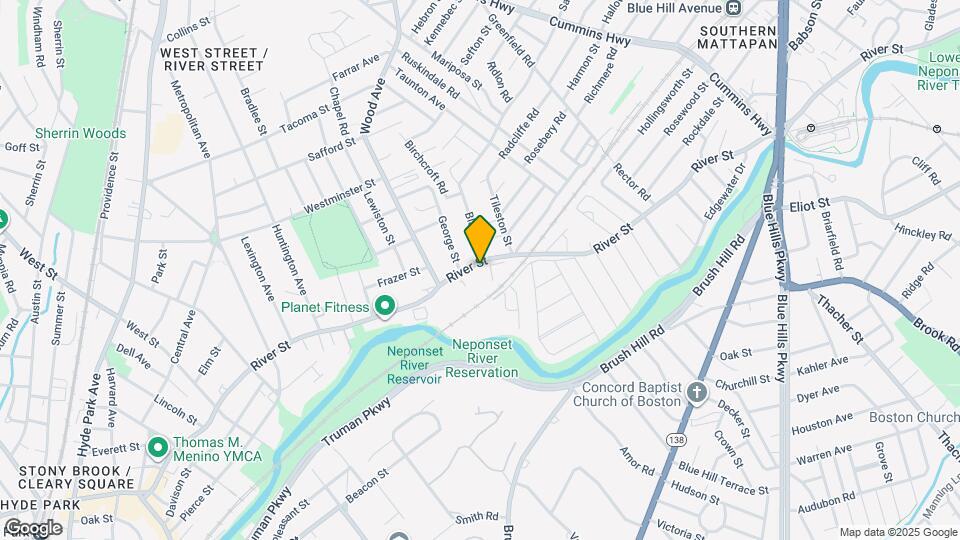 816 River St Mapa y Detalles de la Ubicación