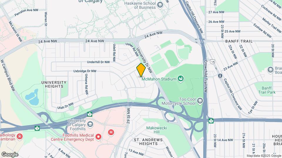 2019 Ulster Rd NW Map and Location Details