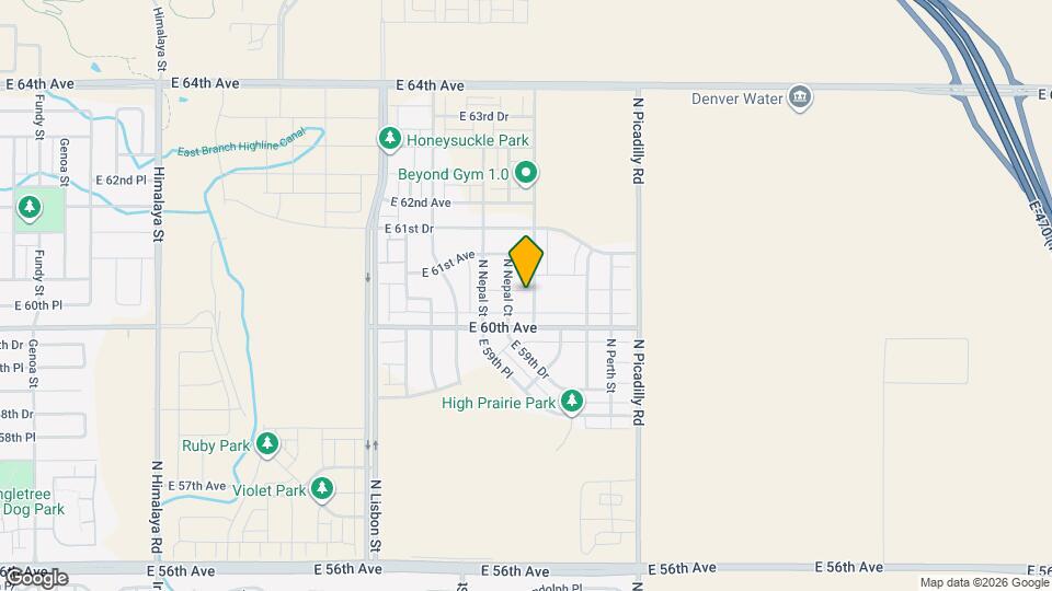 6047 N Netherland Ct Map and Location Details