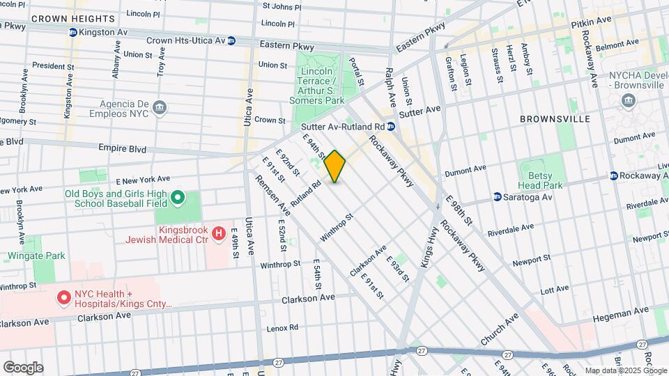 129 E 93rd St Map and Location Details