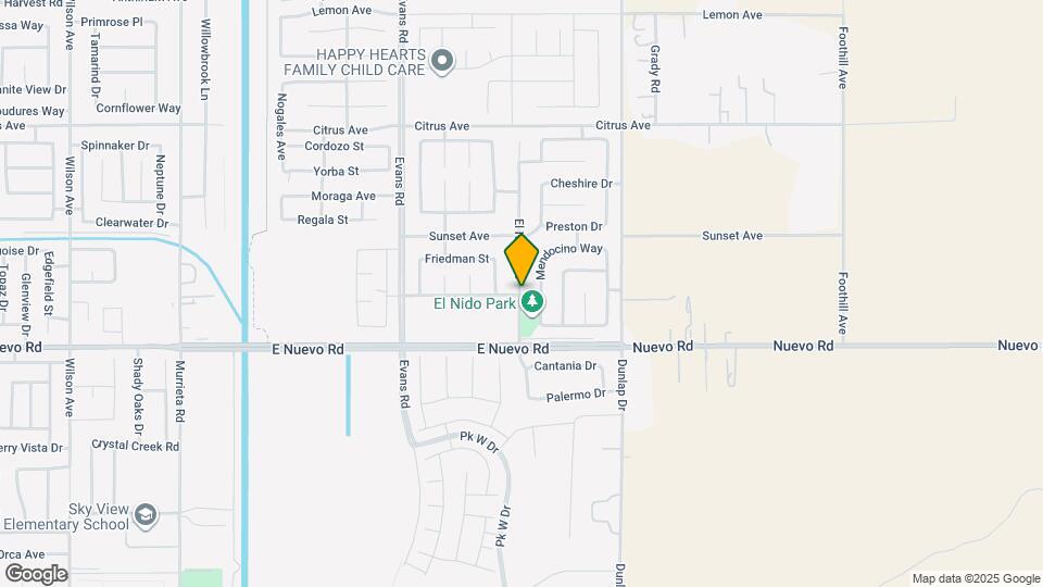 1898 El Nido Ave Map and Location Details