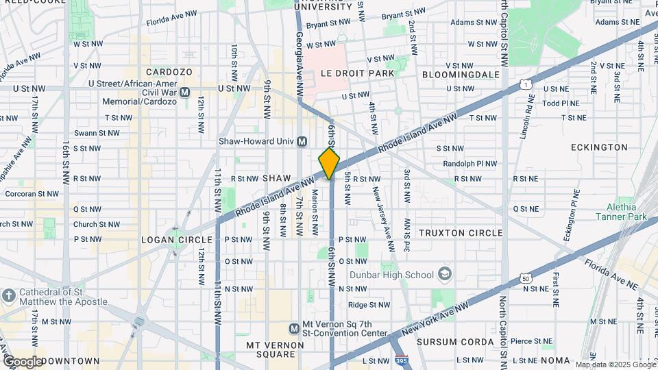 1642 6th St NW Map and Location Details
