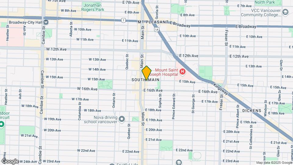 210 15th Av E Map and Location Details
