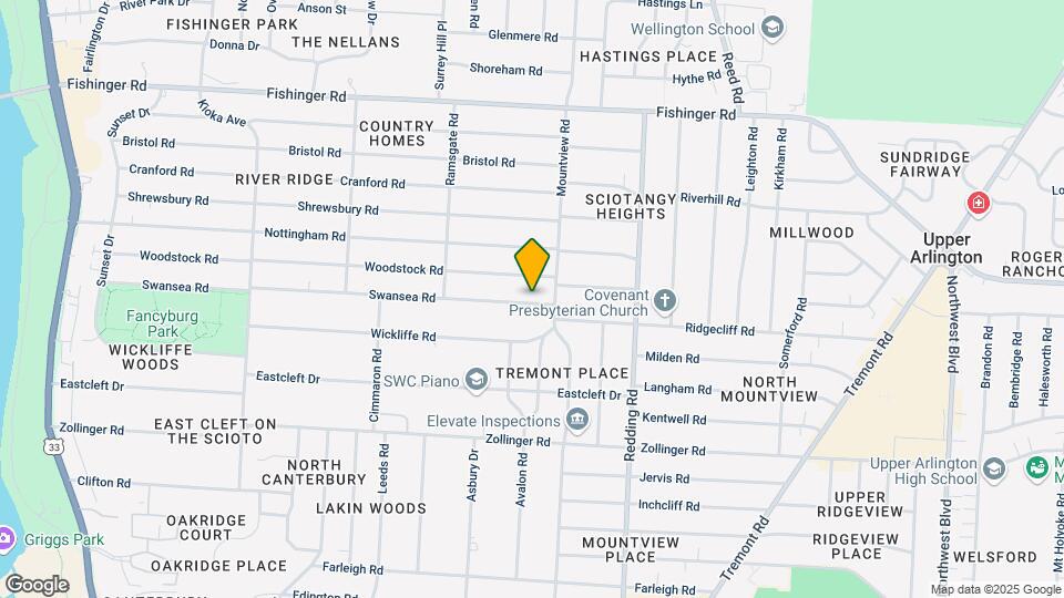 2222 Swansea Rd Map and Location Details