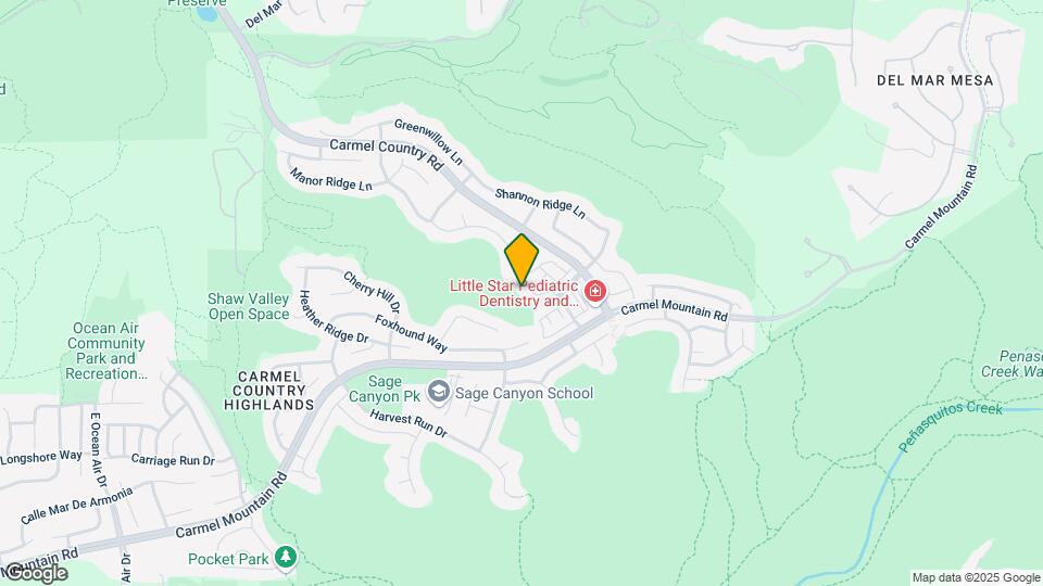 10611 Canyon Grove Trail Map and Location Details