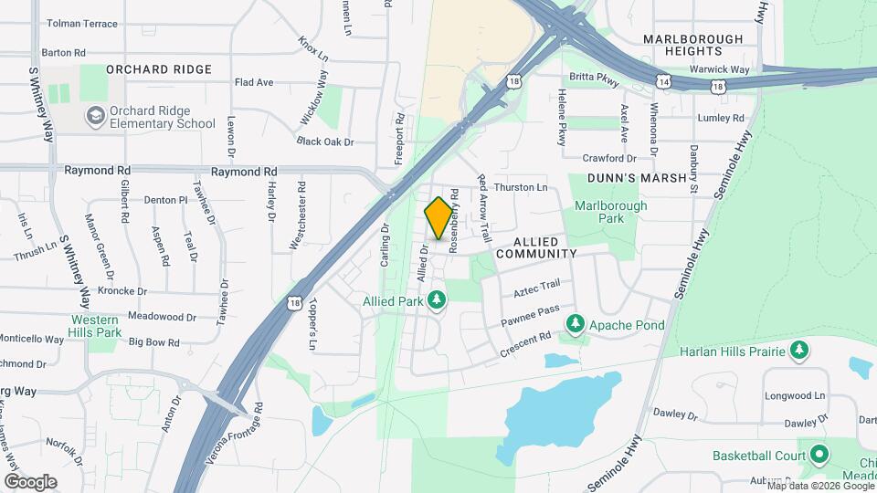 4708 Jenewein Rd Map and Location Details