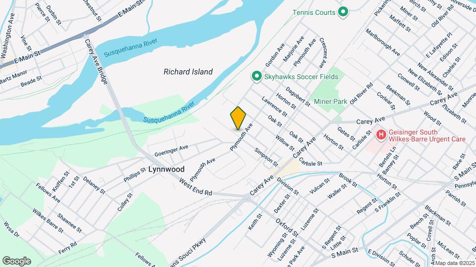 131 Simpson St Map and Location Details