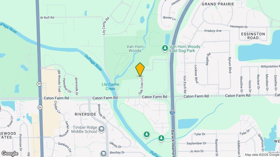 2503 Oak Tree Ln Map and Location Details