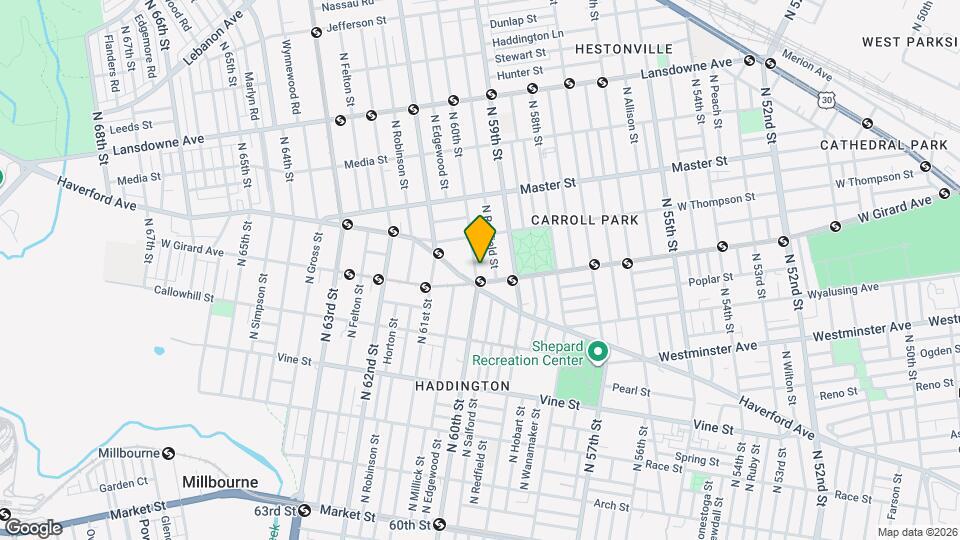 1213 N 60th St Map and Location Details