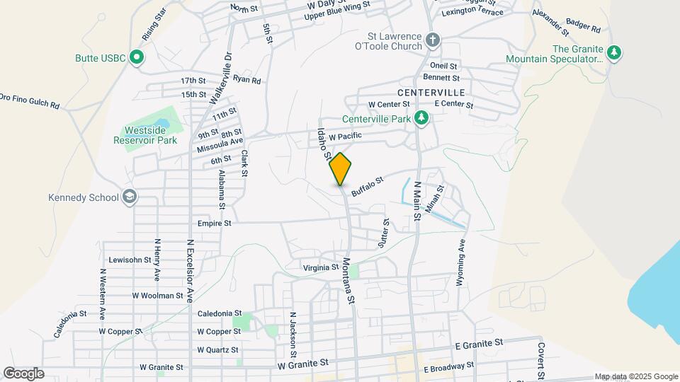 831 N Montana St Map and Location Details