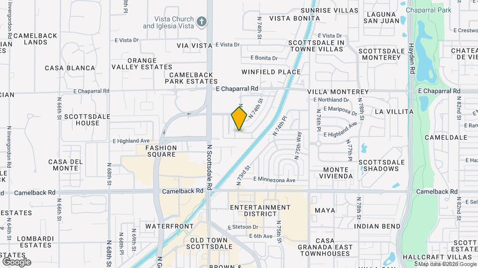 4804 N 73rd St Map and Location Details