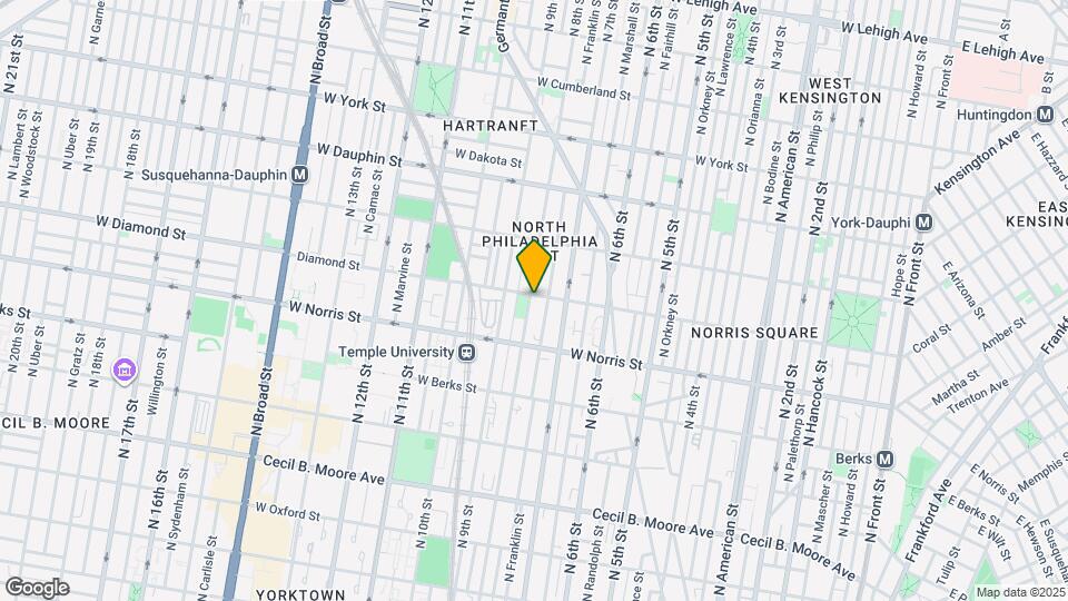 2061 N 8th St Map and Location Details