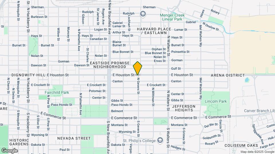 618 N Gevers St Map and Location Details