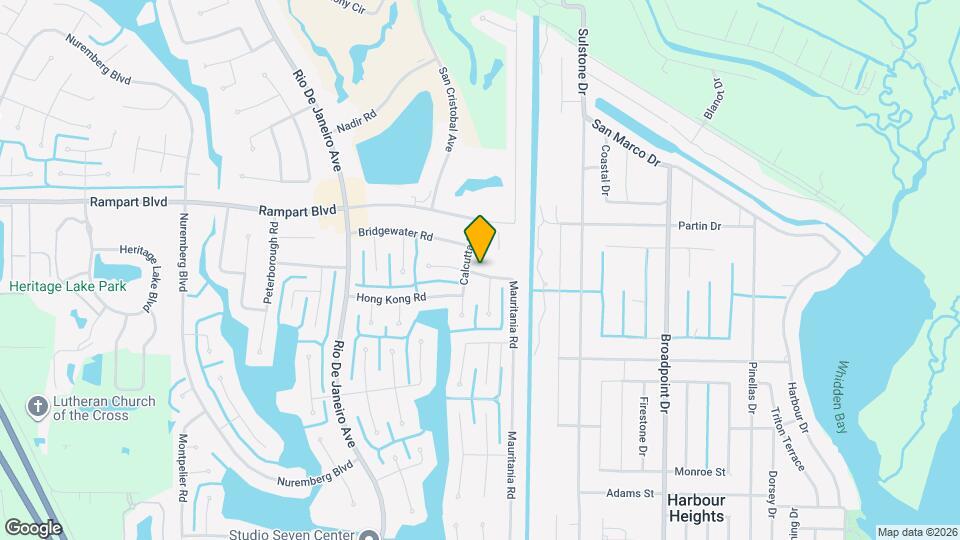 2160 Mauritania Rd Mapa y Detalles de la Ubicación