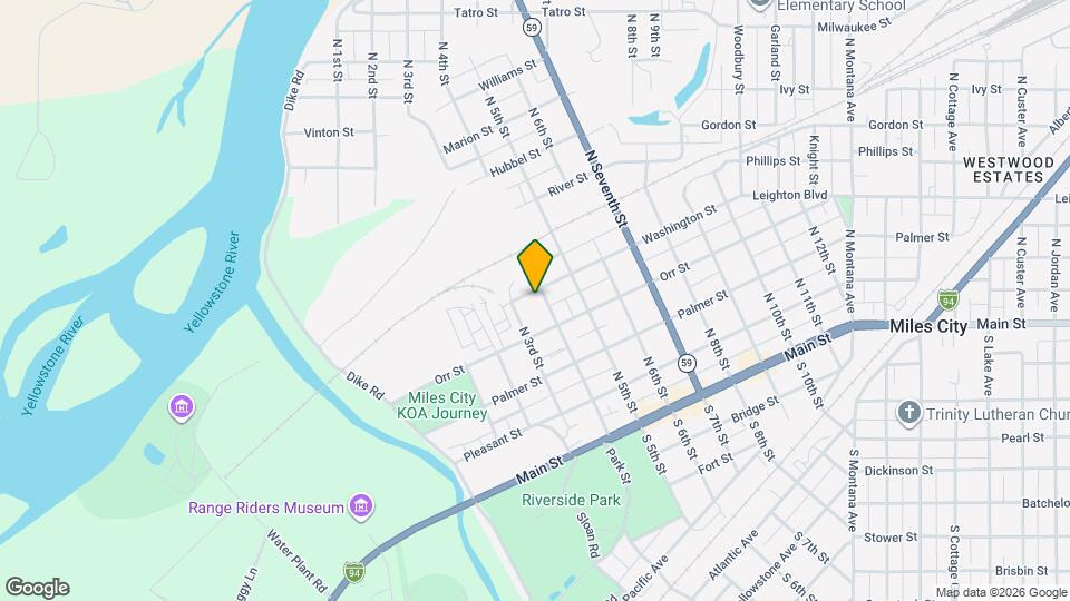 319 N 4th St Map and Location Details