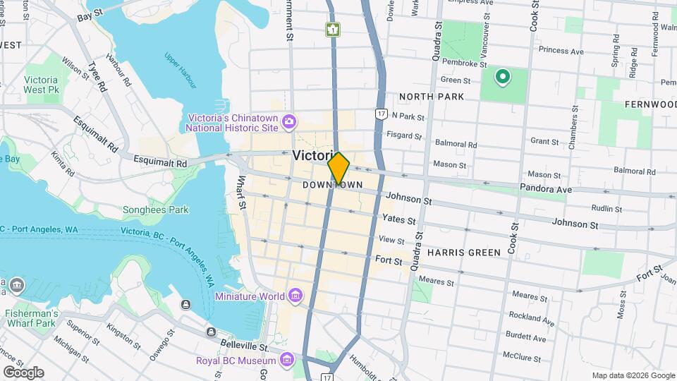 705 Johnson St Map and Location Details