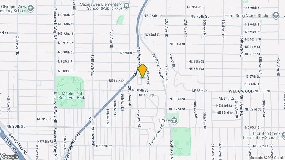 8602 22nd Pl NE Map and Location Details